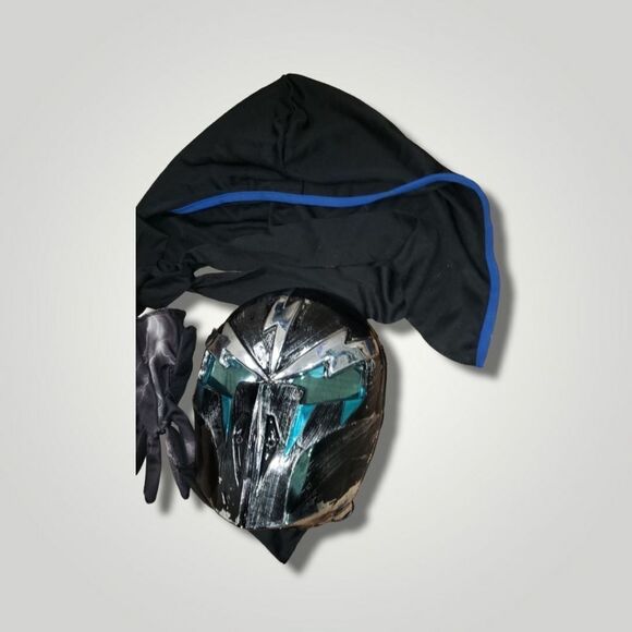 Spirit Halloween Xtreme lightening Ninja Costume Large - Picture 7 of 9
